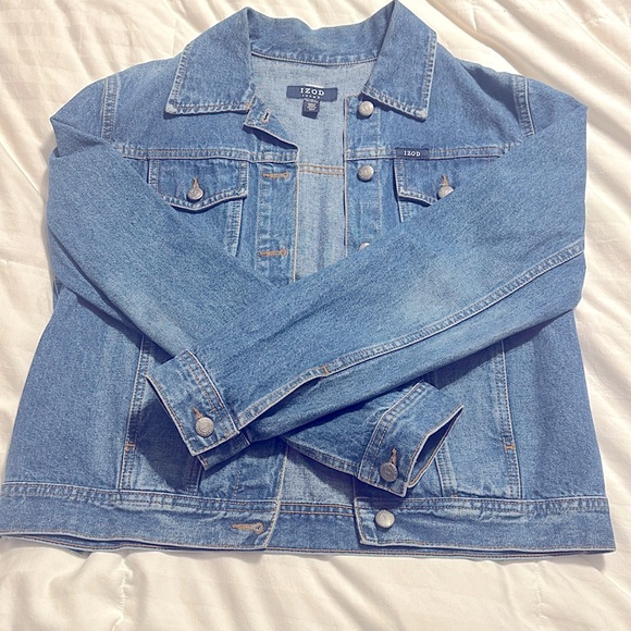Izod Jackets & Blazers - IZOD - Denim Jacket - Medium